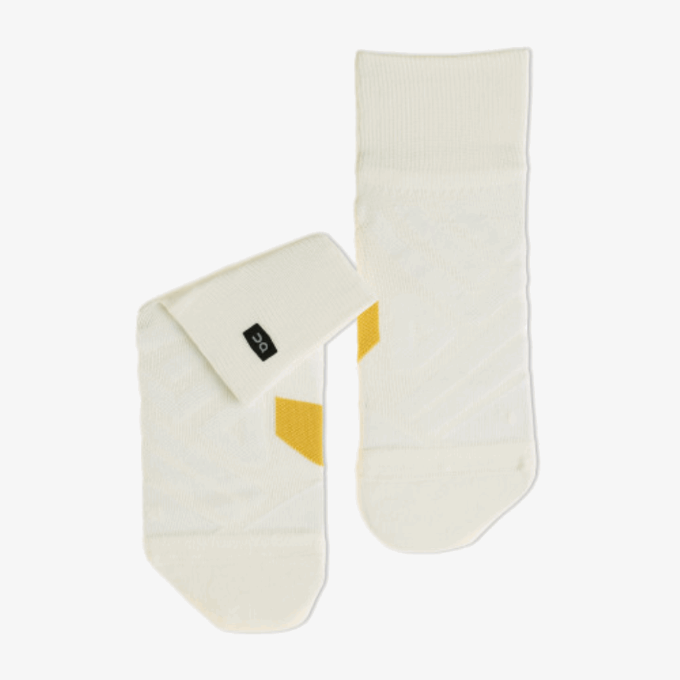 On Running Mid Sock White-Ice