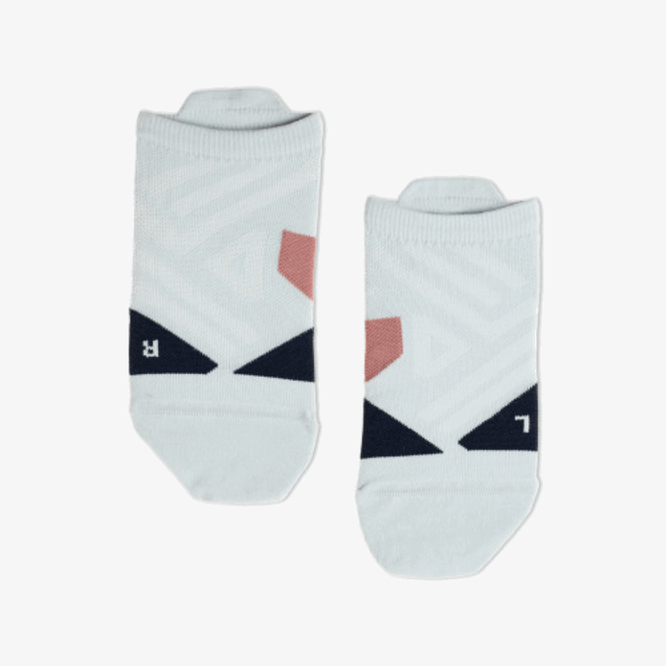 On Running Low Sock Grey-Midnight