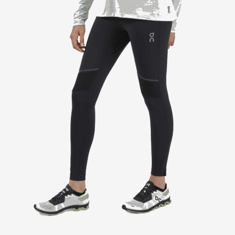 Tights Long On Running Black