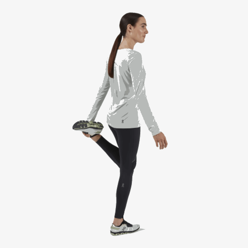 Tights Long On Running Black