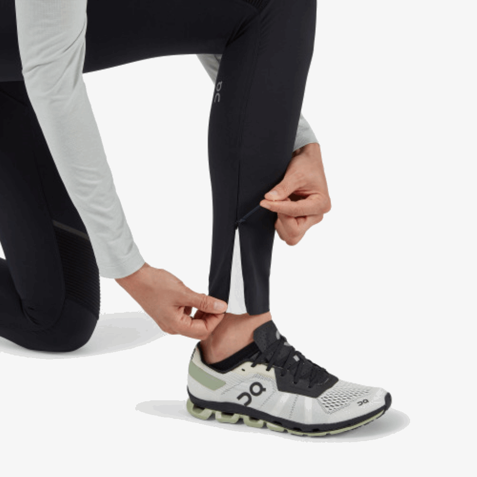 Tights Long On Running Black
