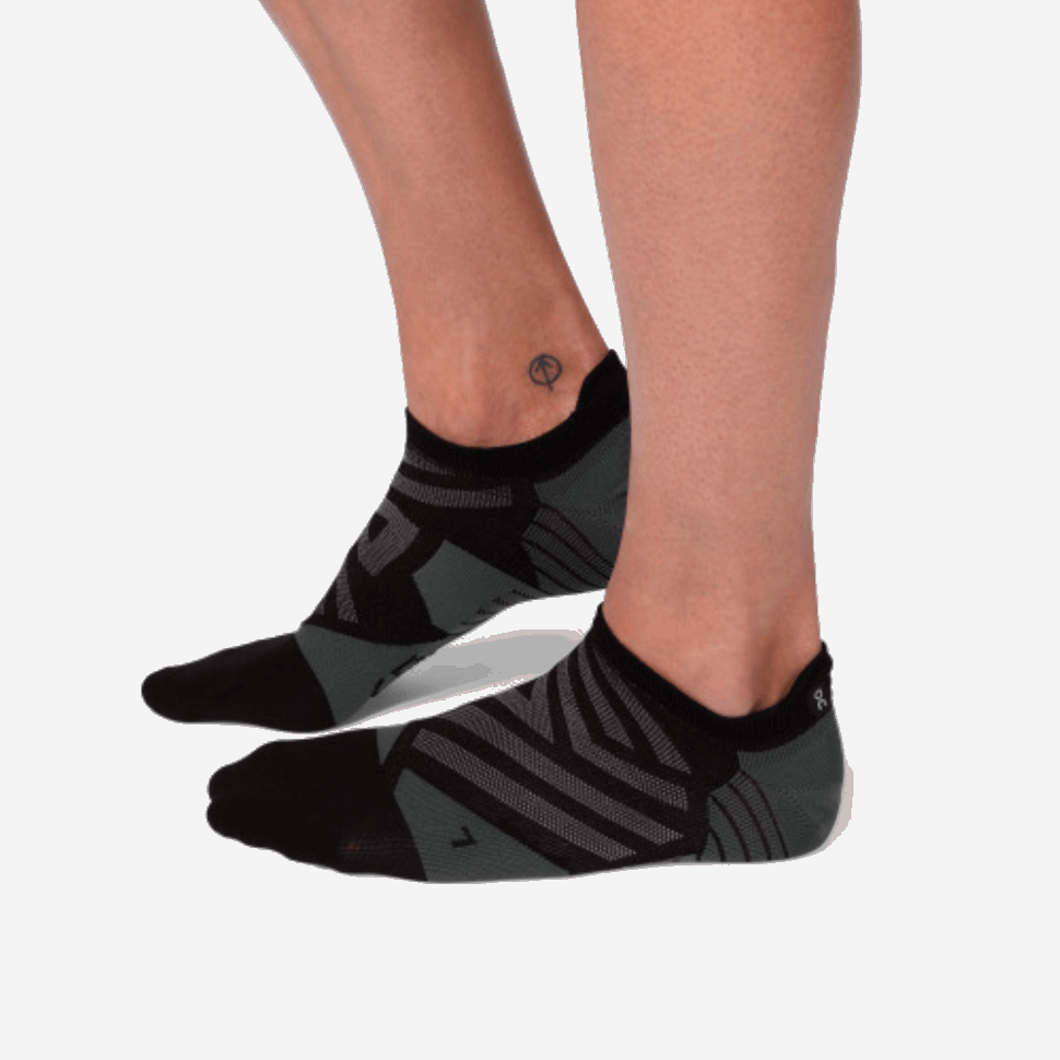 On Running Low Sock Black-Shadow