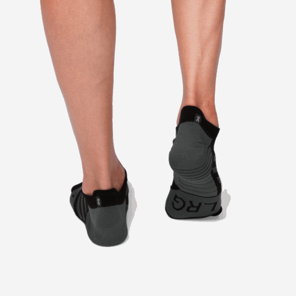 On Running Low Sock Black-Shadow