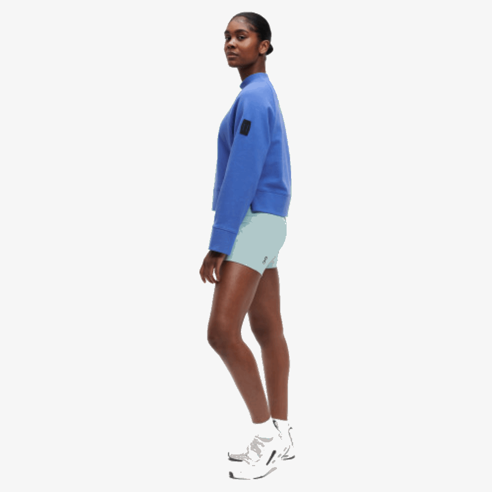 Crew Neck On Running Cobalt