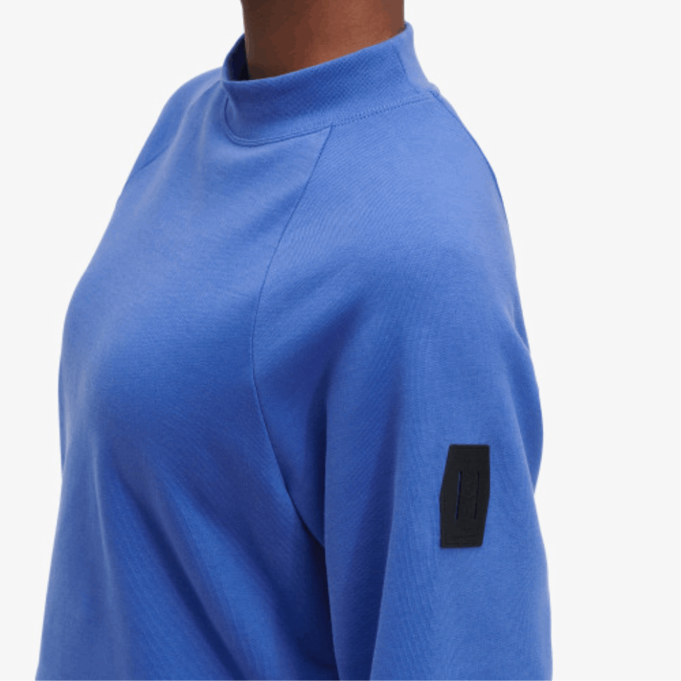 Crew Neck On Running Cobalt