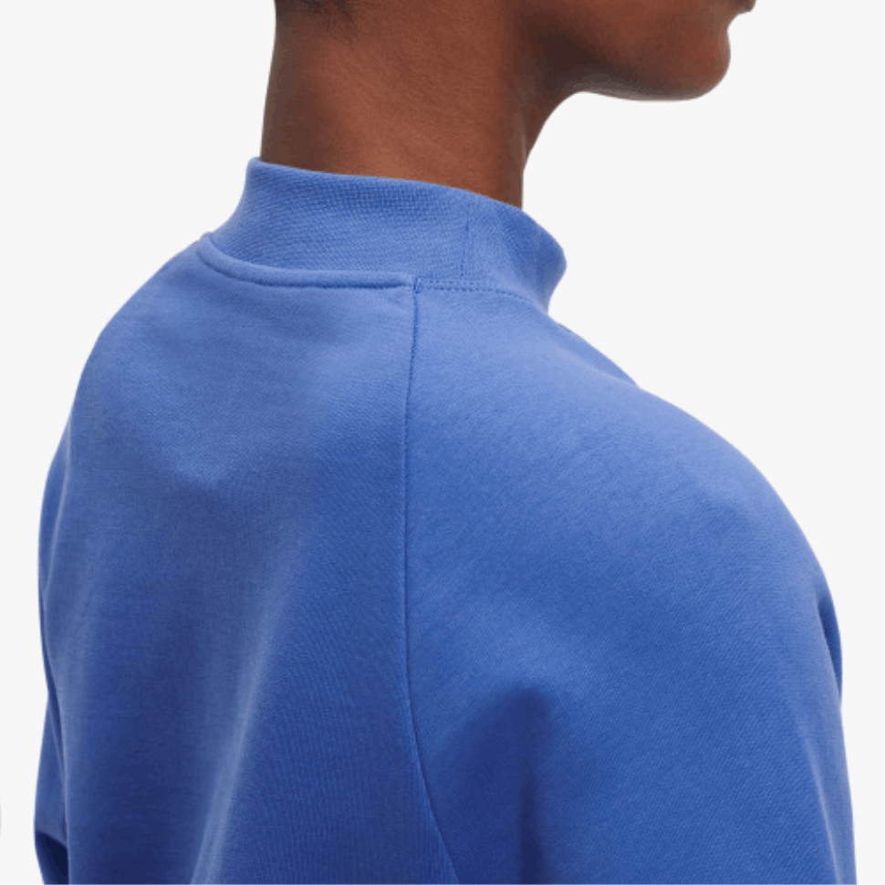 Crew Neck On Running Cobalt