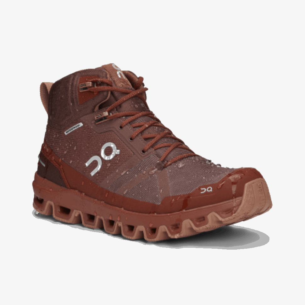 Cloudrock Waterproof Grape-Hazel On Running