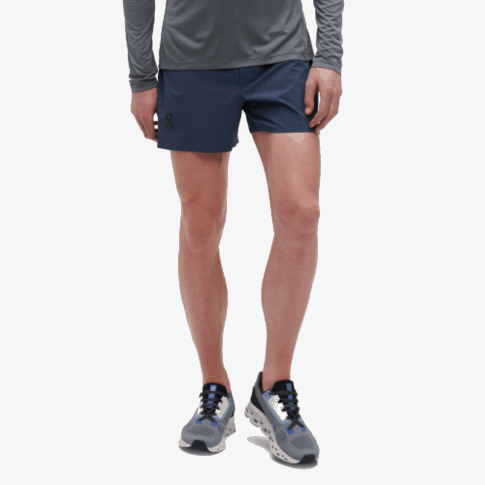 5 Lightweight Shorts On Running Denim-Black