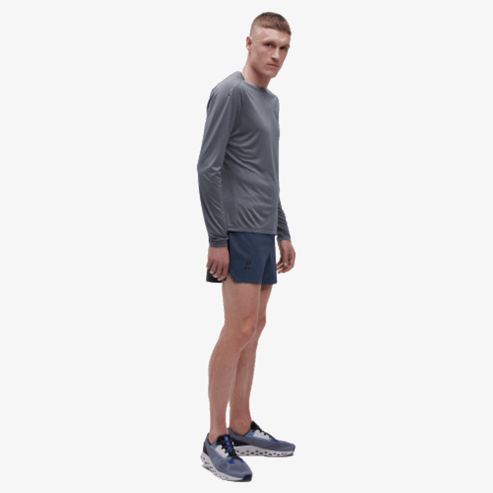 5 Lightweight Shorts On Running Denim-Black