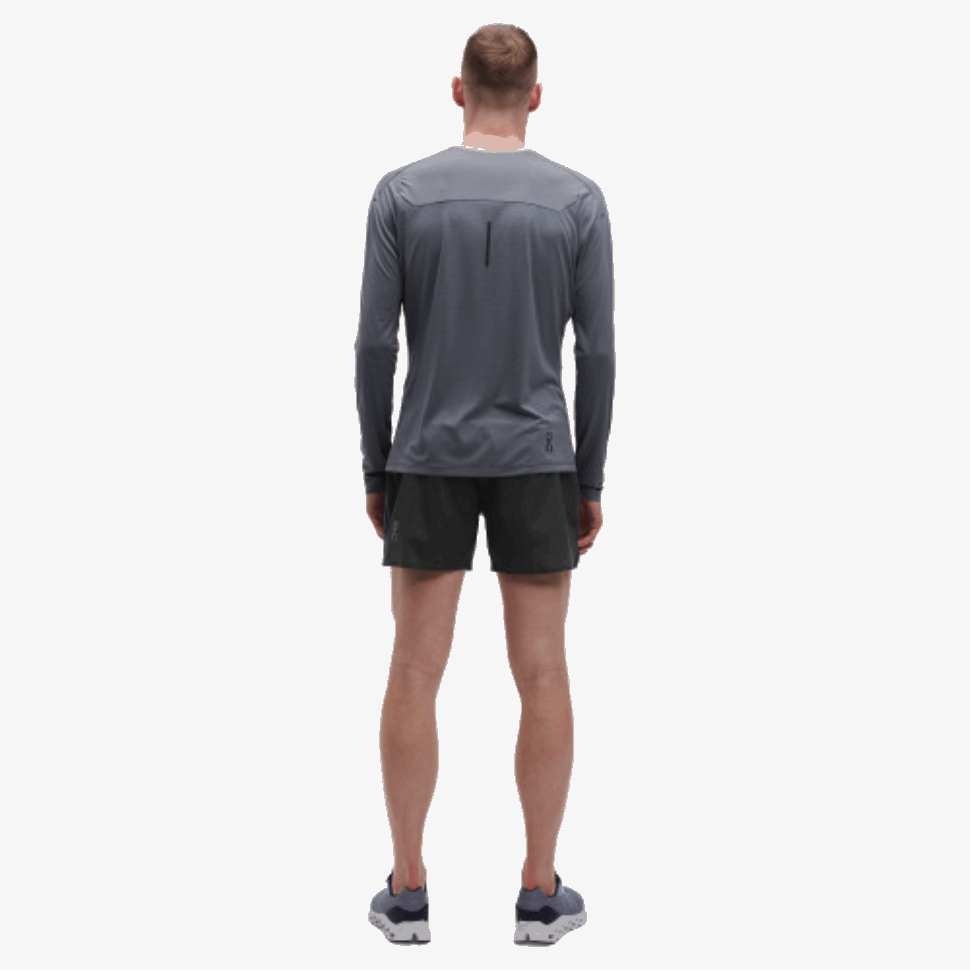 5 Lightweight Shorts On Running Denim-Black