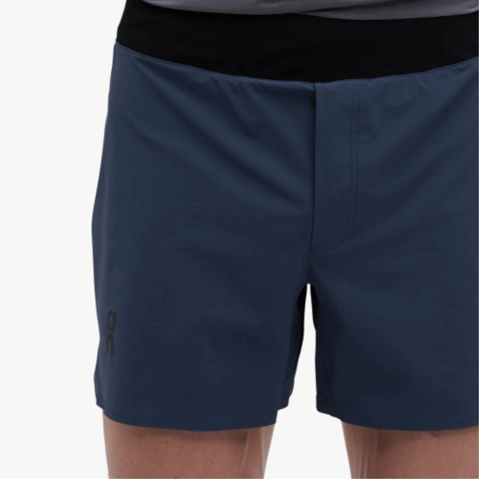 5 Lightweight Shorts On Running Denim-Black