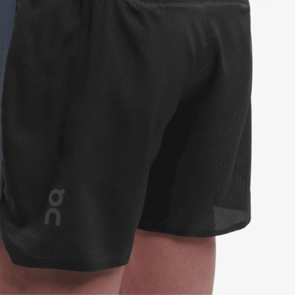 5 Lightweight Shorts On Running Denim-Black