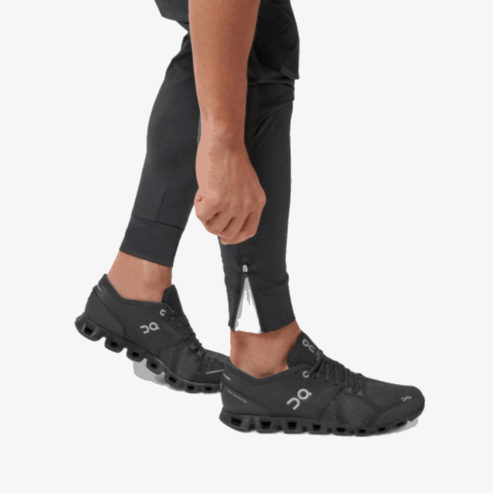 Running Pants On Running Black