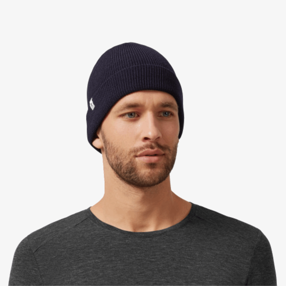Merino Beanie On Running Navy