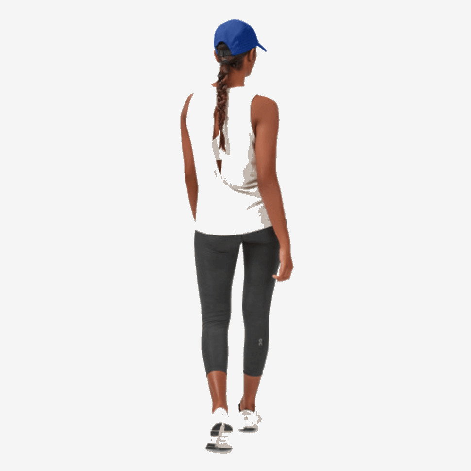 Lightweight Cap On Running Blue