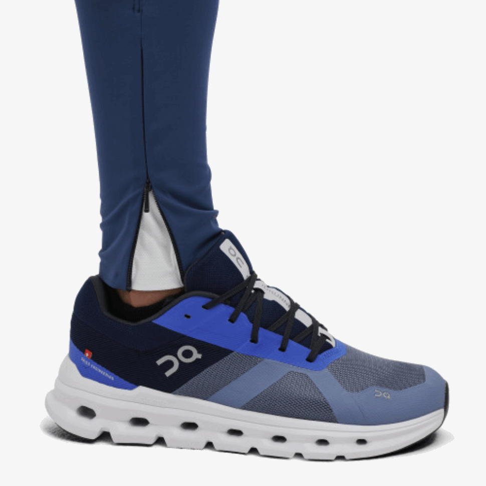 Tights Long On Running Denim-Black