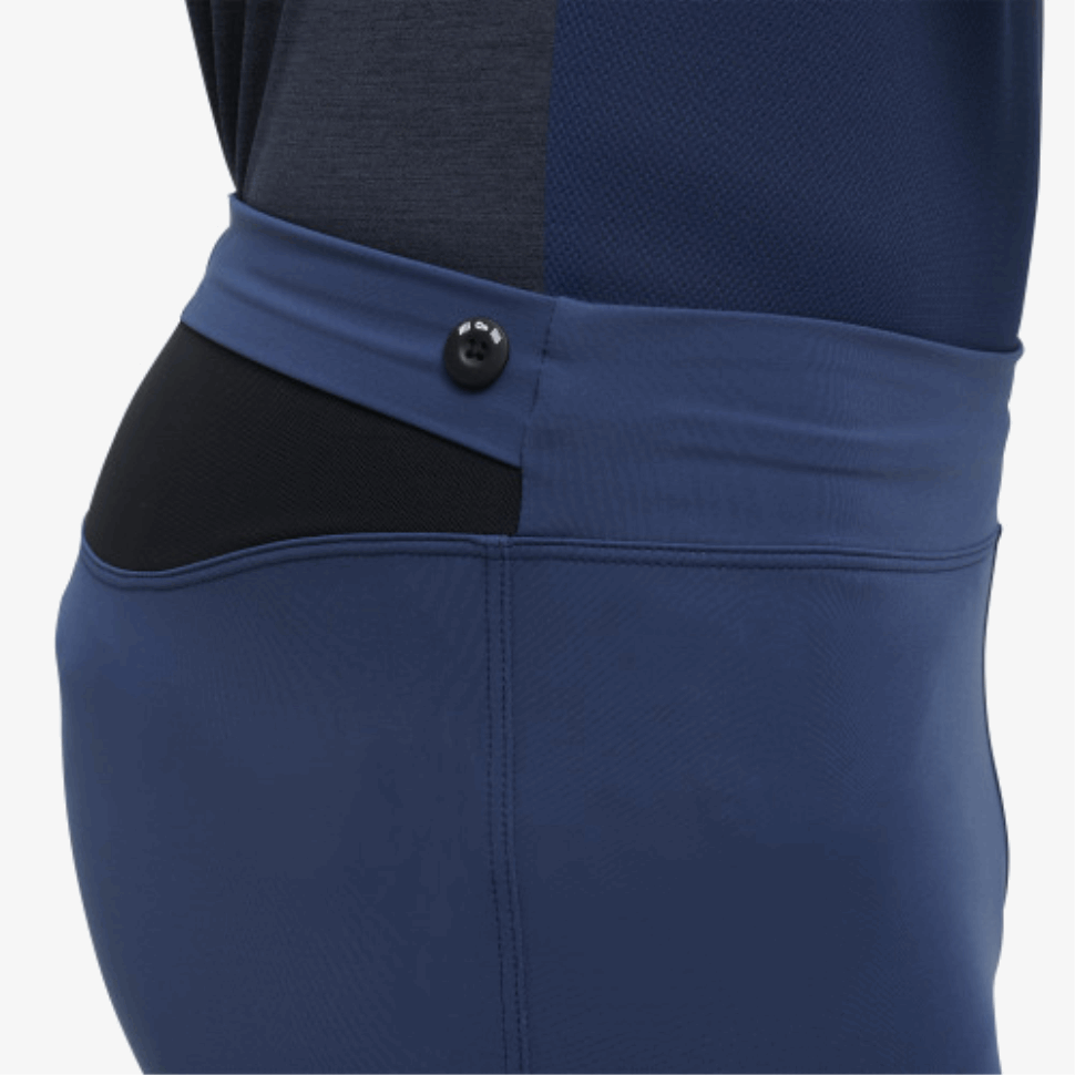 Tights Long On Running Denim-Black
