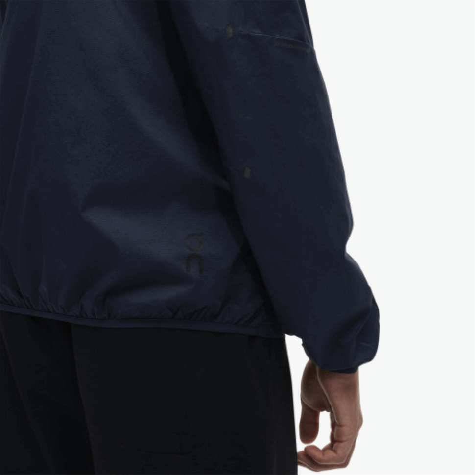 Active Jacket On Running Navy