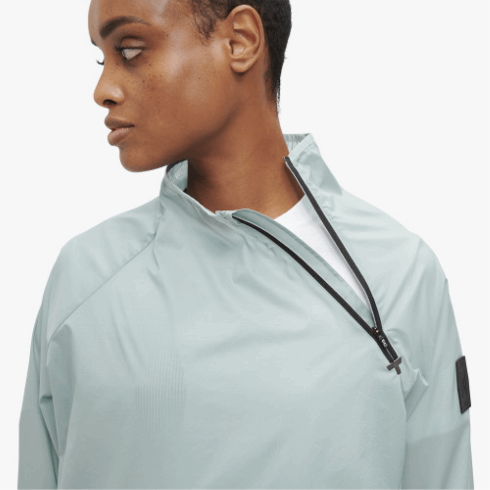 Active Jacket On Running Sea