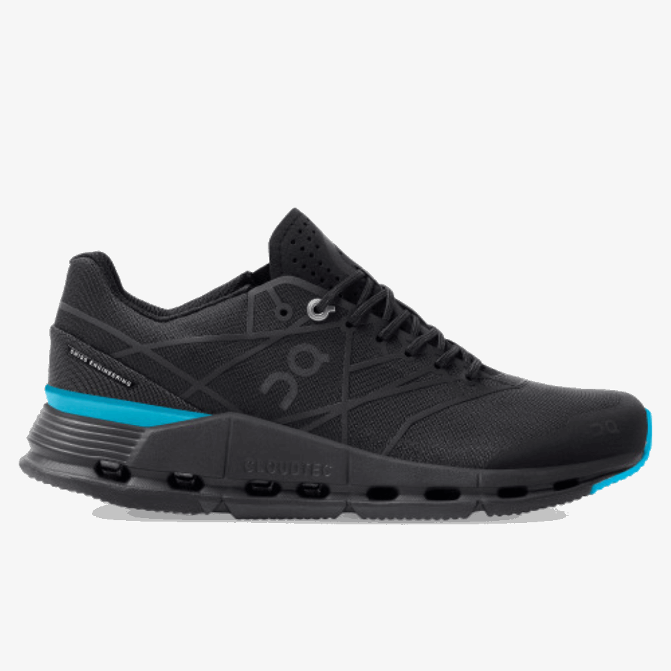 Cloudnova Z5 Black-Cyan On Running