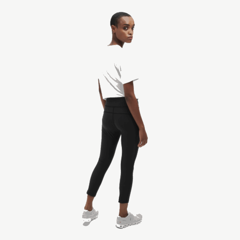 Active Tights On Running Black