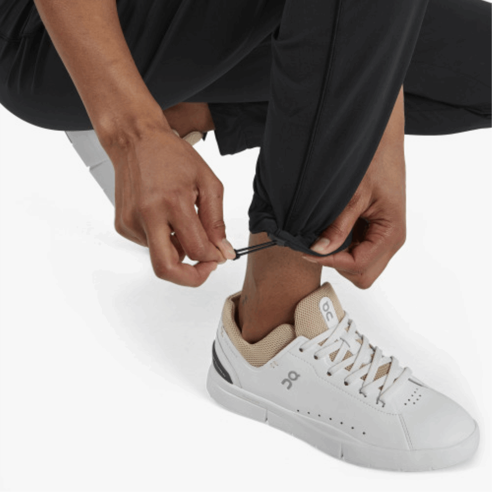 Active Pants Black On Running