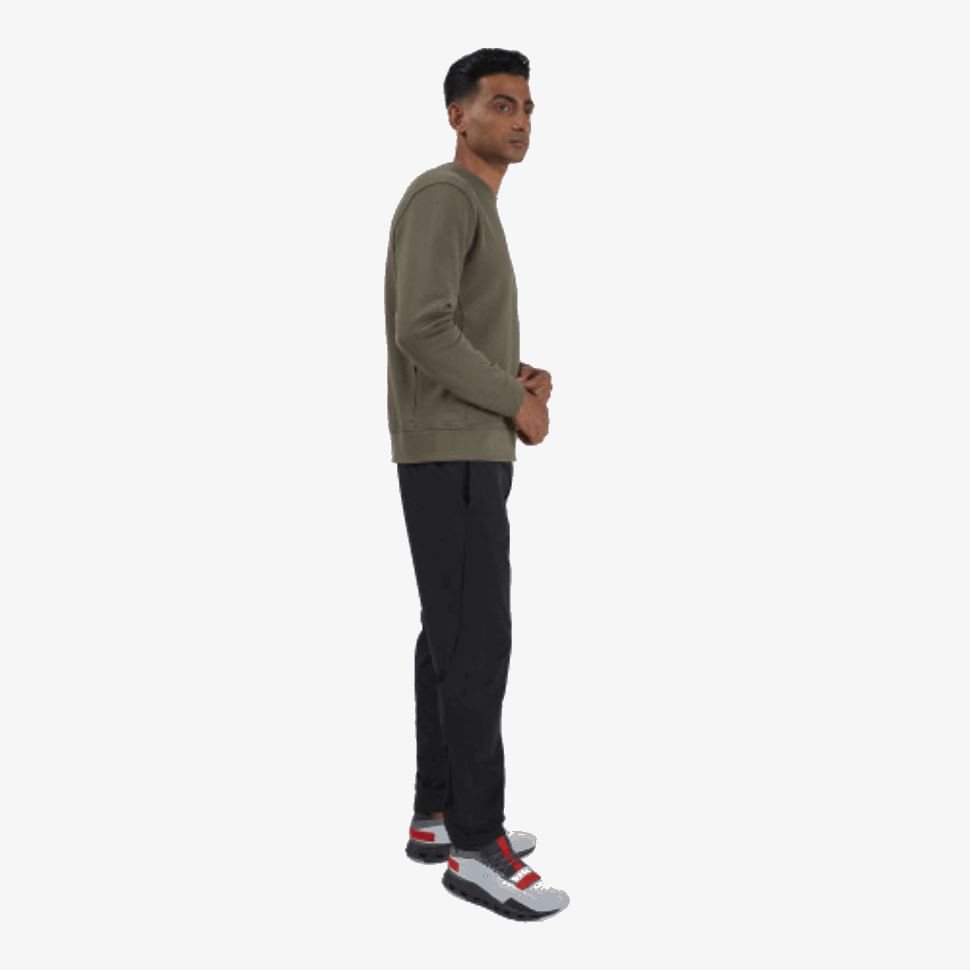 On Running Crew Neck Olive